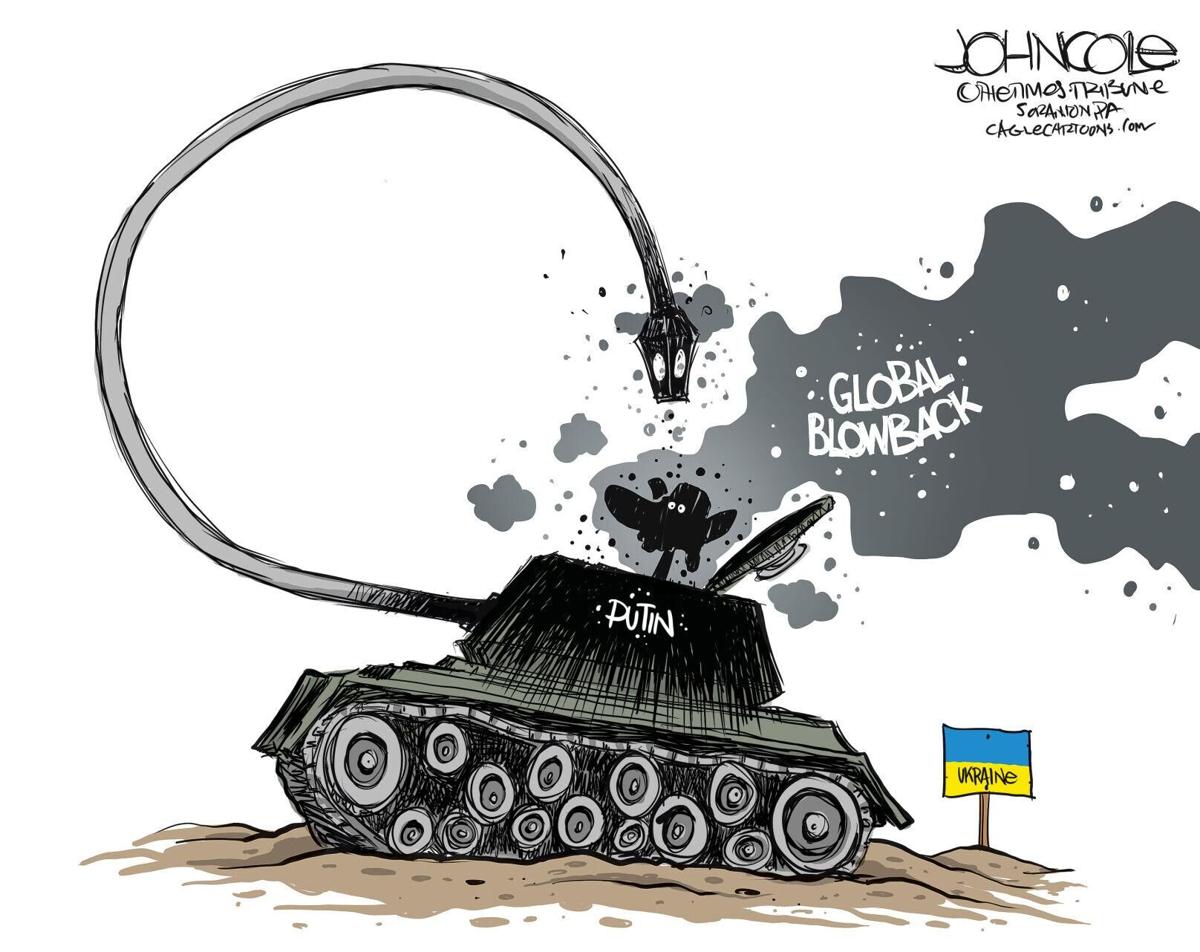 Editorial cartoon - March 2 Editorial cartoon - March 2