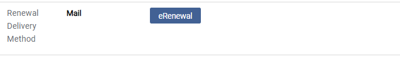 Renewal Notice Signup