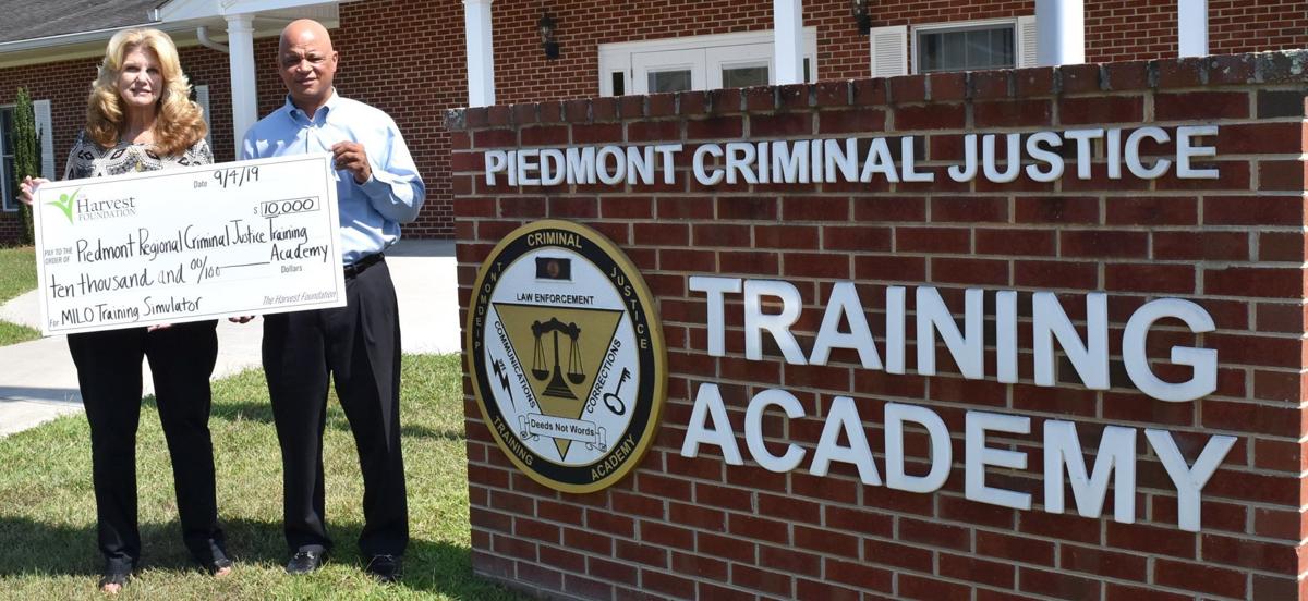 Piedmont Regional Criminal Justice Training Academy grant