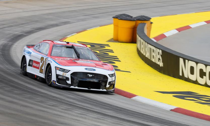 Harrison Burton happy to be racing for Wood Brothers this year, ready