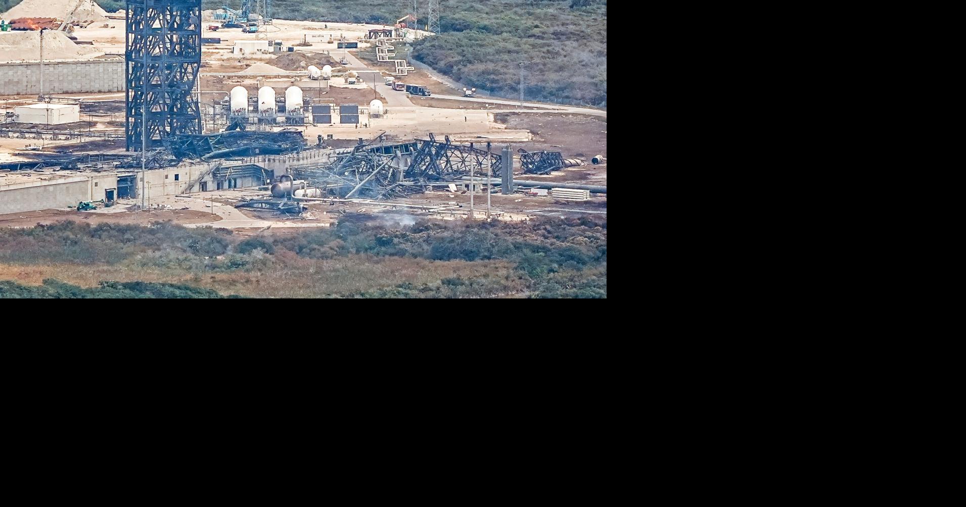 Aerials of damage to Blue Origin's facilities at Launch Complex 36 on Cape Canaveral Space Force Station, FL May 29, 2026. The Craig Bailey, Florida Today Jun 9, 2026 Jun 9, 2026 Updated Jun 9, 2026