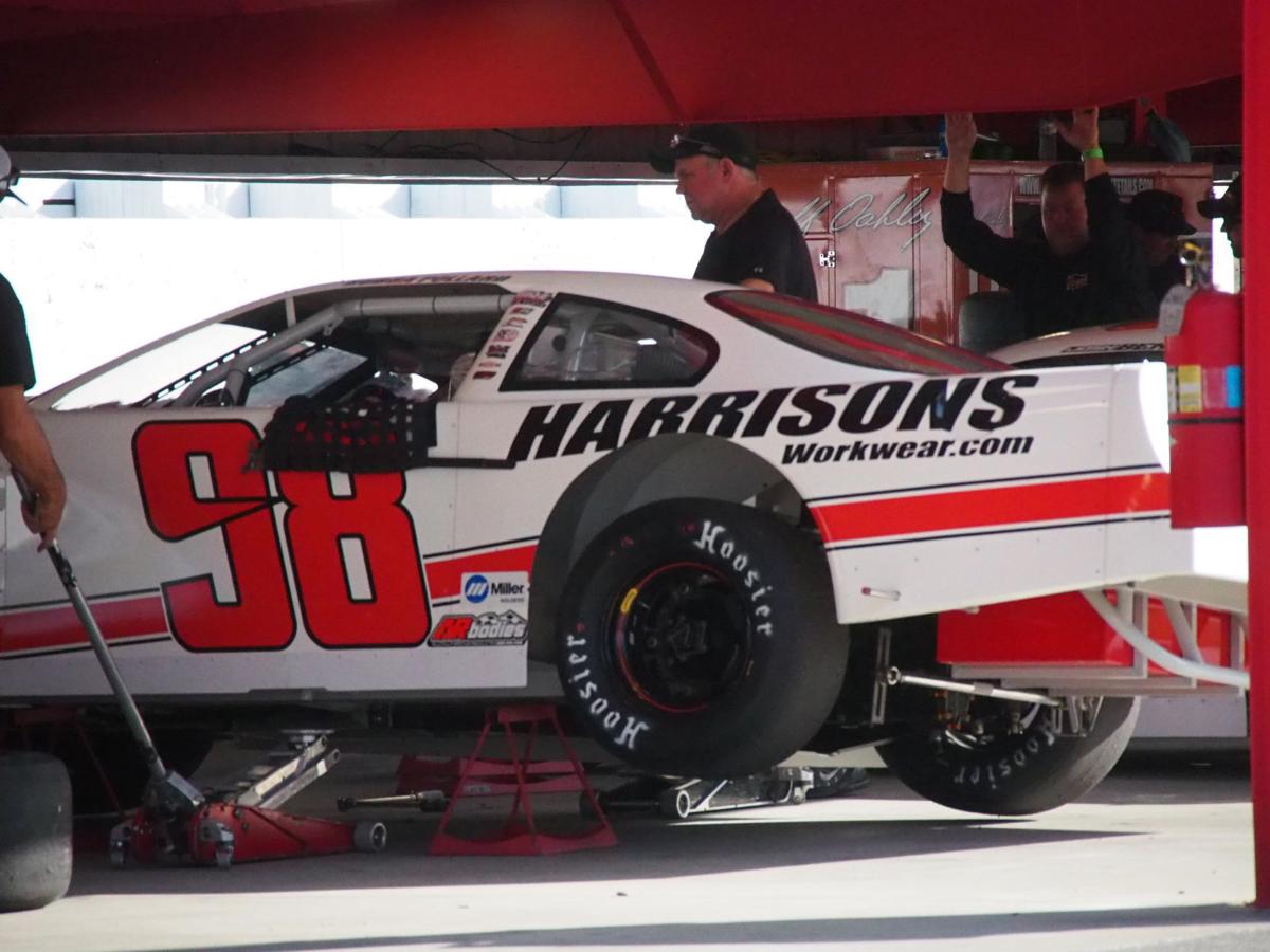 Late model practice at Martinsville Speedway Martinsville Speedway