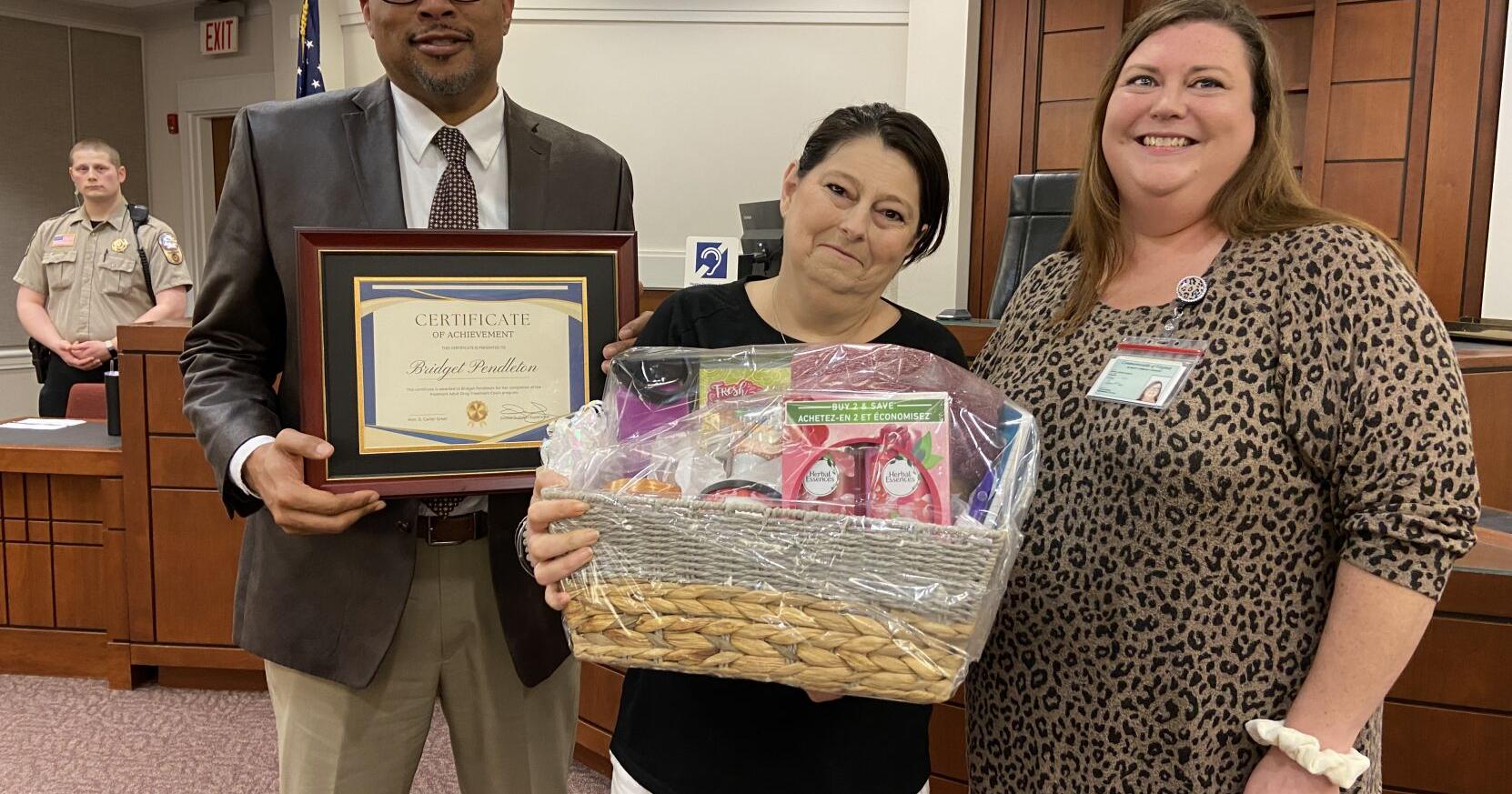 Drug Court celebrates 3rd graduate - Vimarsana News
