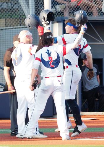 Youth-league slugger gave his first home-run ball to his grandfather.