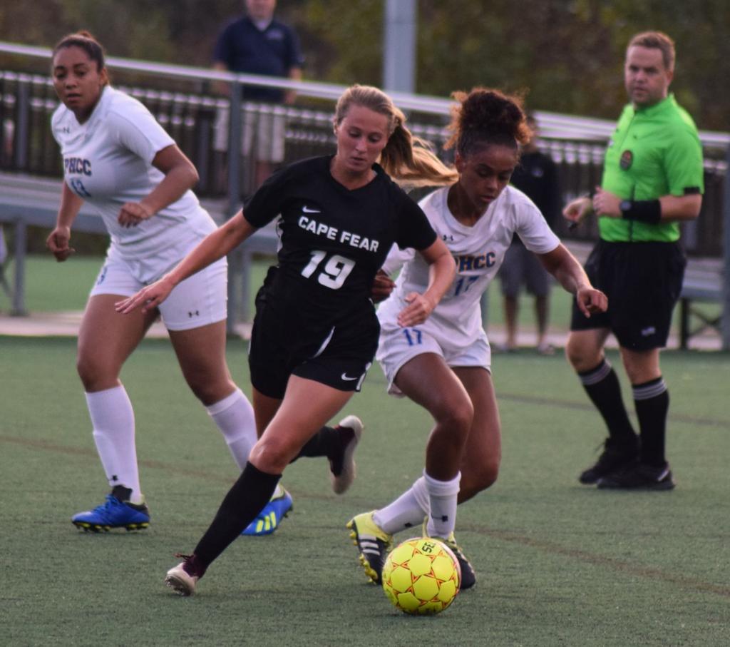 Area Roundup Phcc Women S Soccer Falls To No 17 Ranked Cape Fear