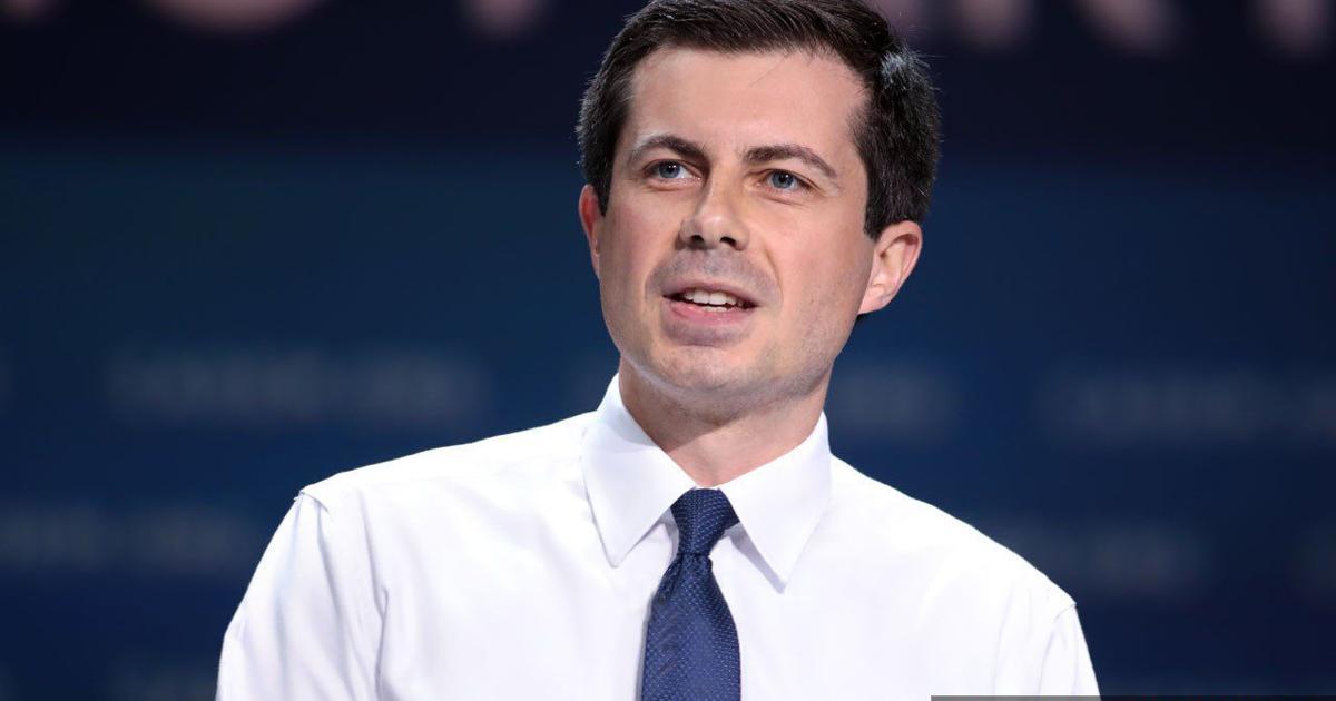 Pete Buttigieg rallies against redistricting in home state of Indiana