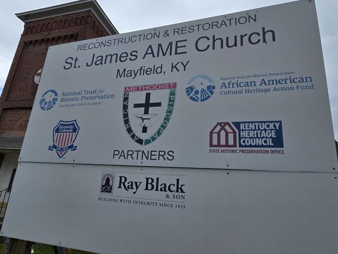 St. James AME Church in Mayfield maintains path of recovery, historic ...