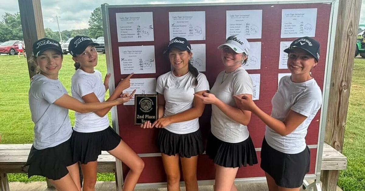 Impressive performances lead to school records for Lady Eagles golf