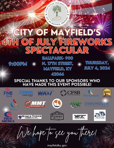 fireworks in jermyn mayfield for july 4 2025