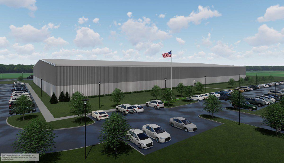 Spec building designed to attract business