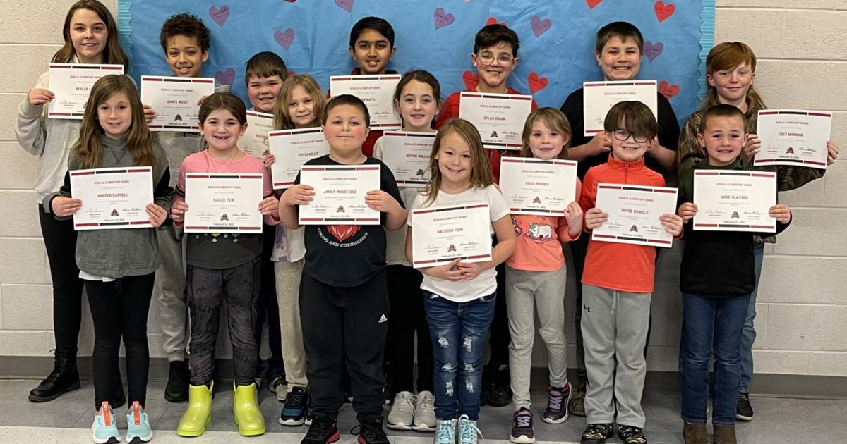 Sedalia Elementary celebrates Students of the Month News mayfield
