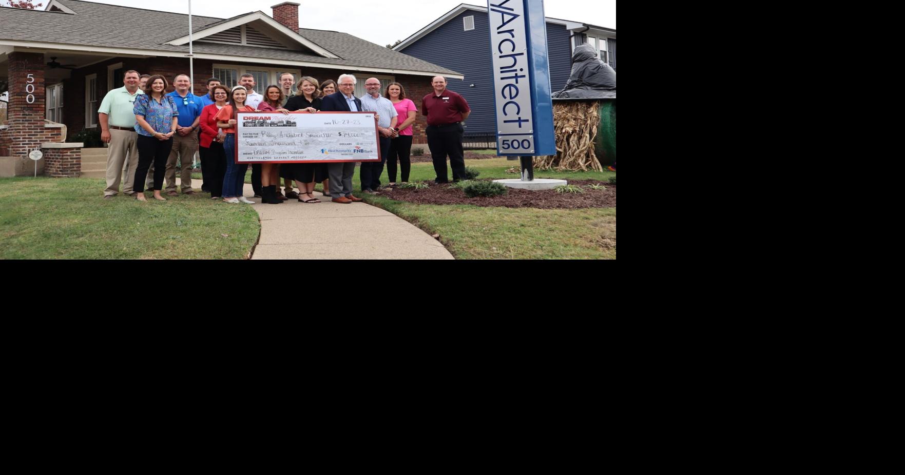 DREAM Together check presentation held for Riley Architect Services