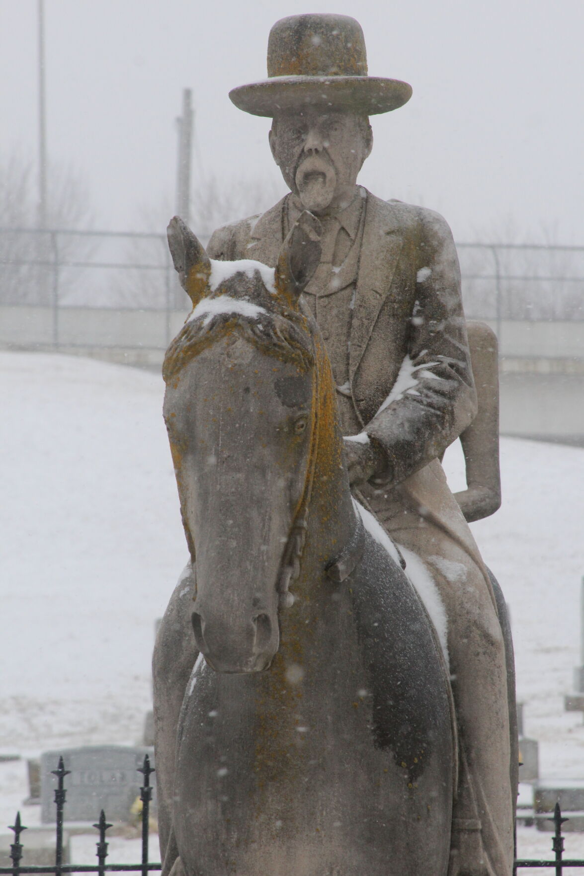 Frozen Like A Statue