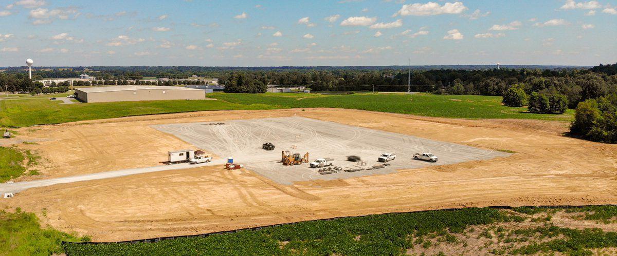 Spec building designed to attract business