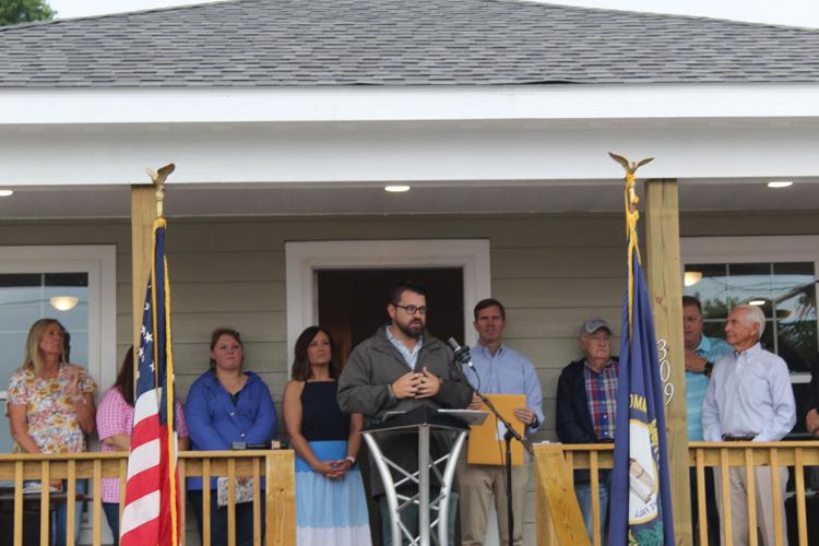 Beshear dedicates five homes and speaks on Graves drainage issues