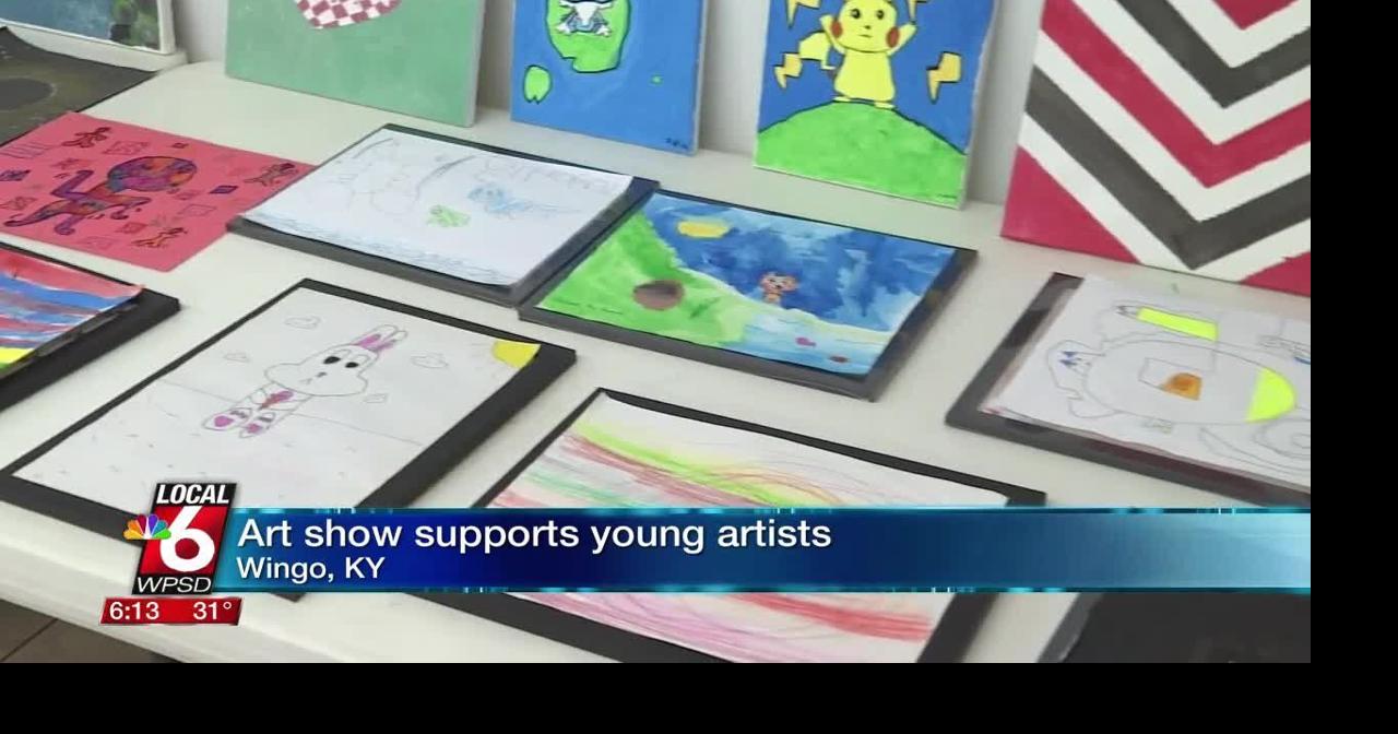 Art show supports young artists