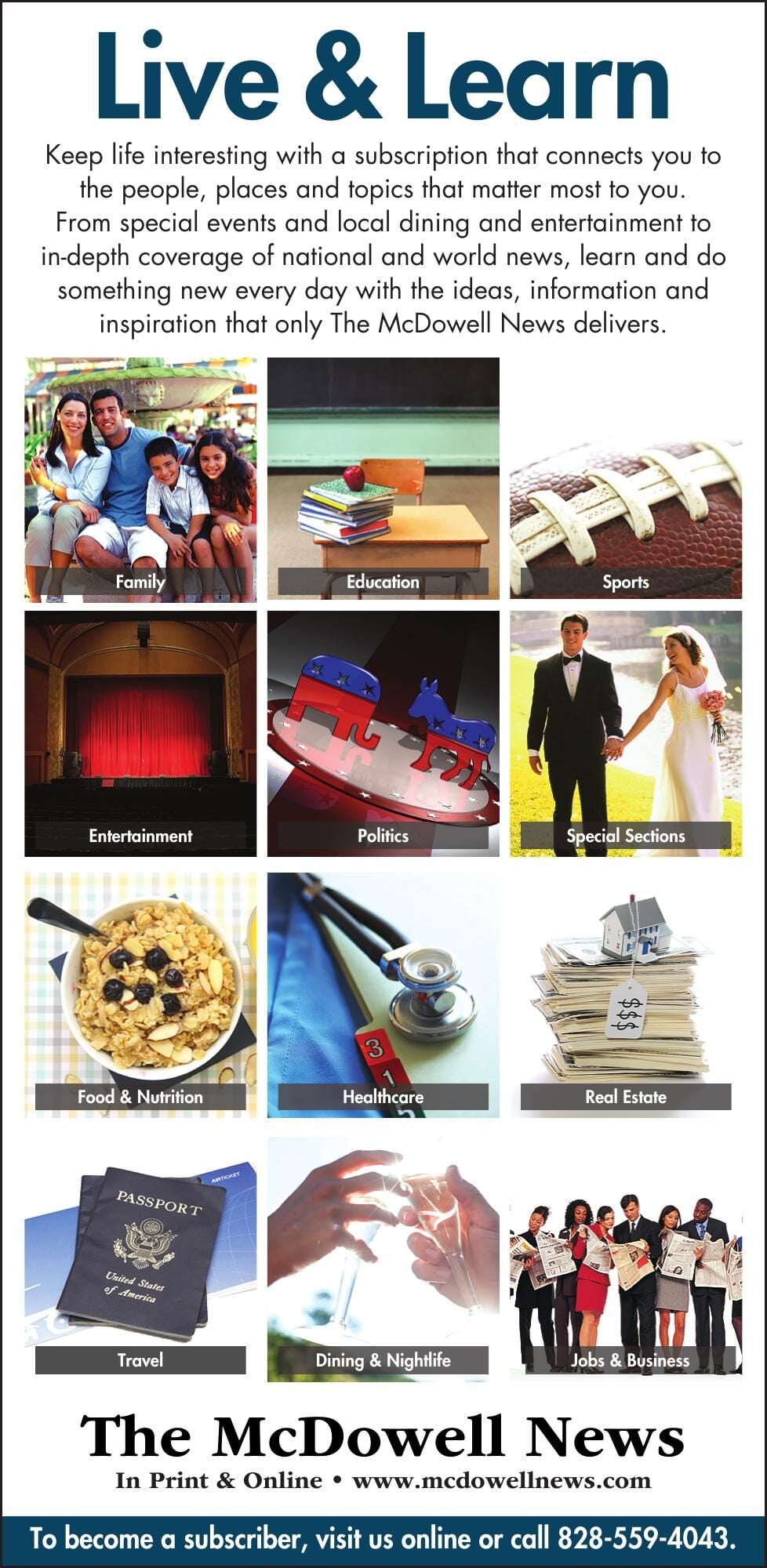 MARION HOUSE ADS