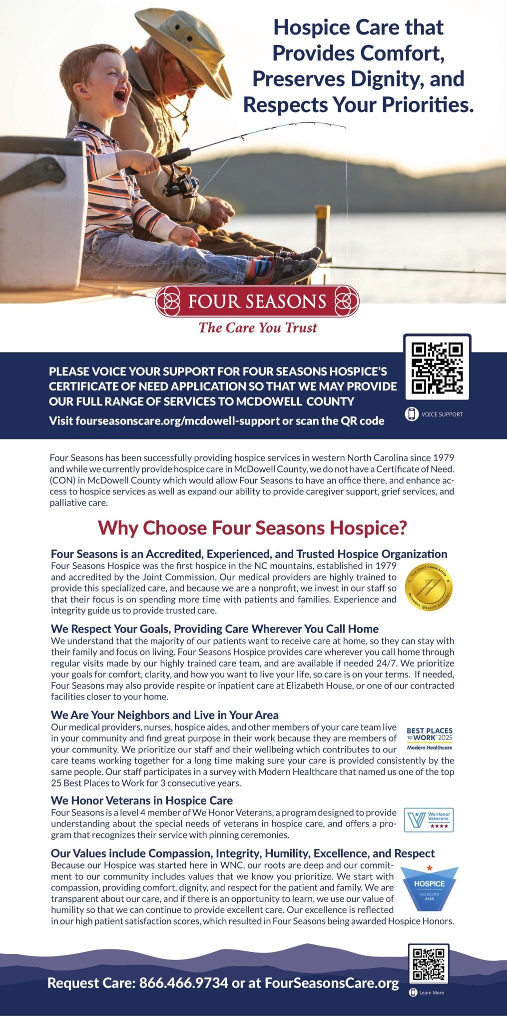 FOUR SEASONS, THE CARE YOUR TRUST