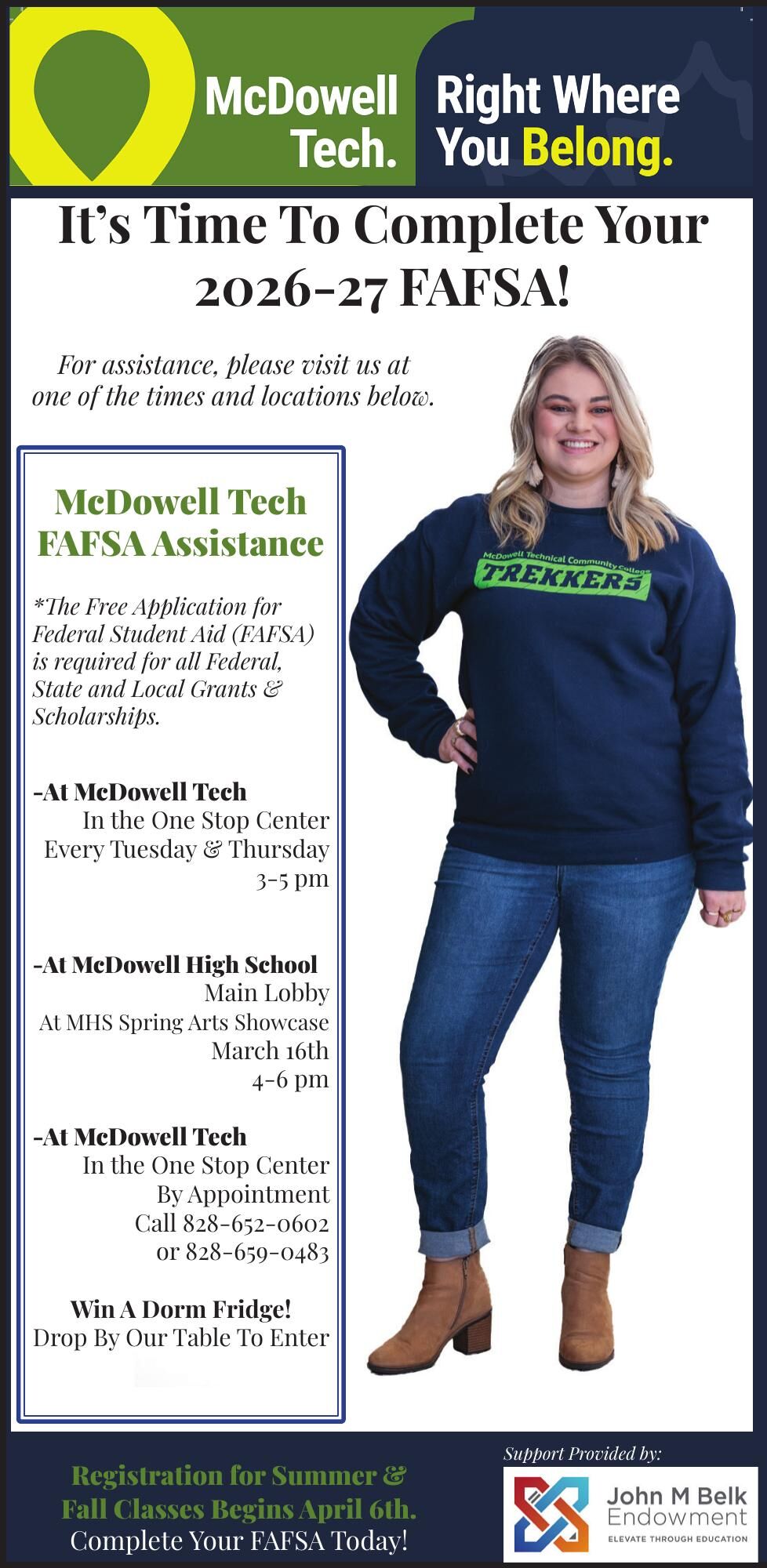 MCDOWELL TECH COLLEGE