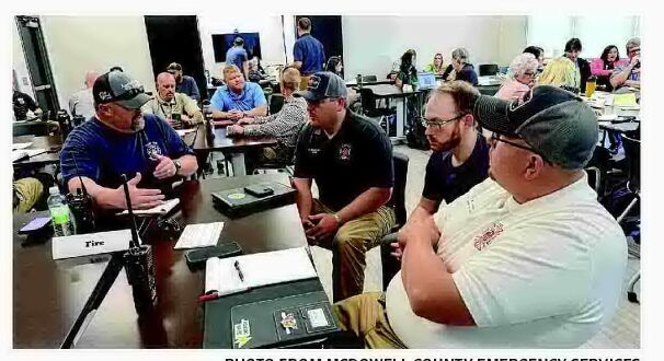 Emergency officials practice hurricane, flash flood response