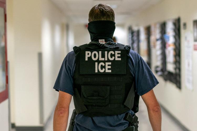 FILE PHOTO: Federal Immigration Officers at U.S. Immigration Court