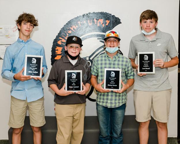 East McDowell Middle School award winners