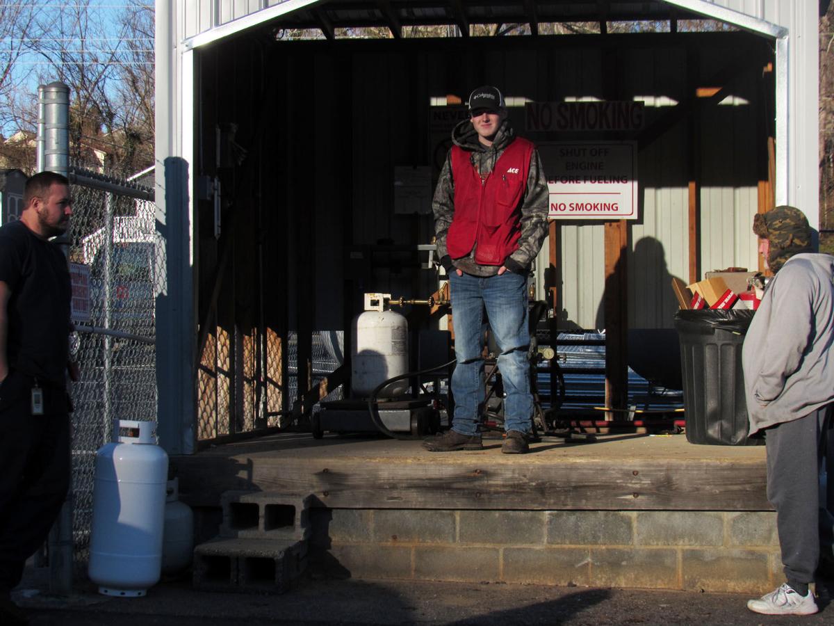 Bitterly cold weather grips McDowell at start of the new year