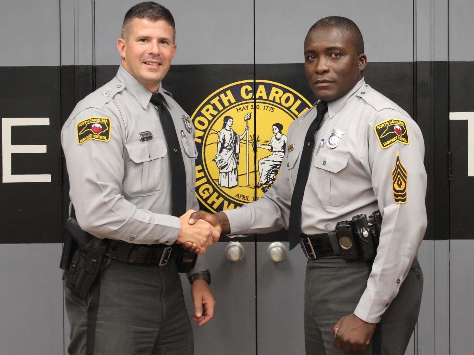 District Highway Patrol First Sgt Retires After 25 Years