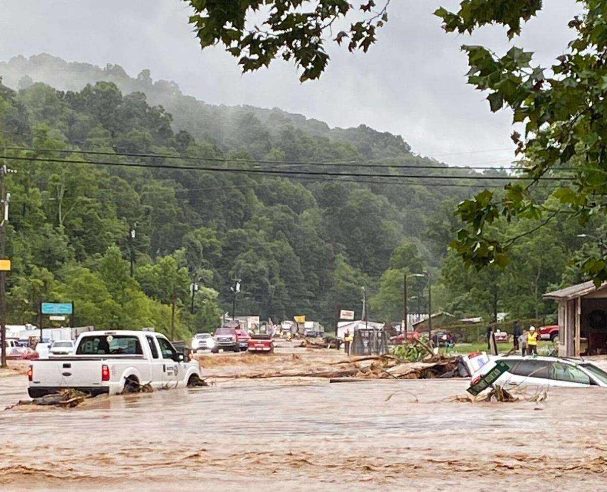 Western North Carolina slammed by storm. McDowell County spared some of