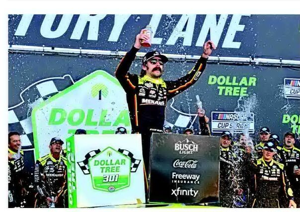 Blaney edges Wallace to repeat at New Hampshire