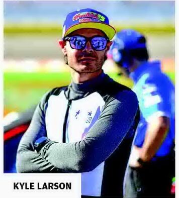 LARSON OVERCOMES EARLY STRUGGLES