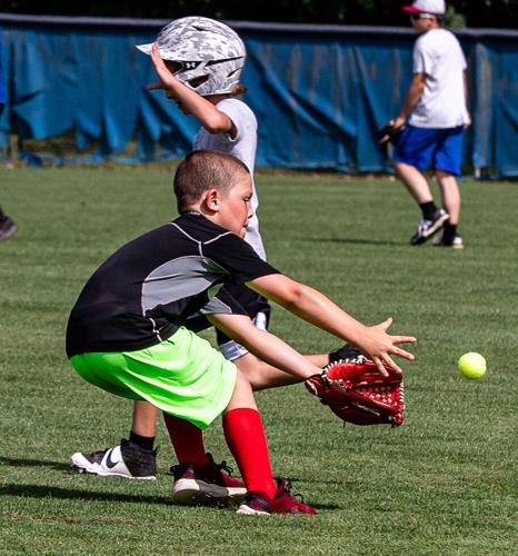 Camping out: Conference champion Titans host annual youth baseball camp