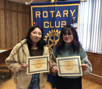 Rotary of Marion recognizes Students of the Week