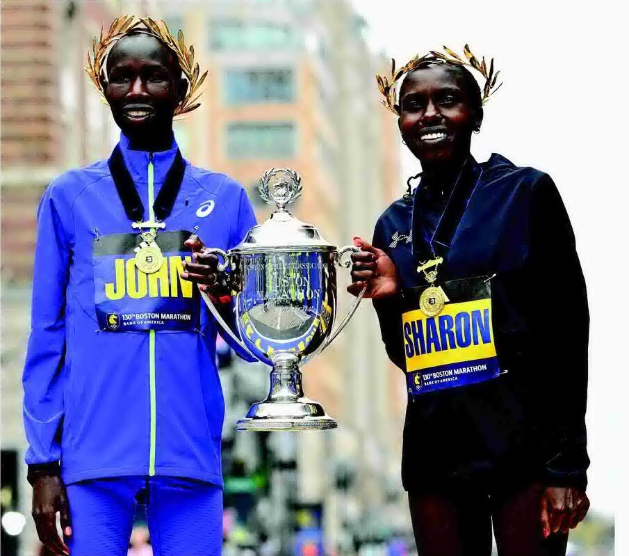 Kenya's Korir shatters Boston Marathon course record