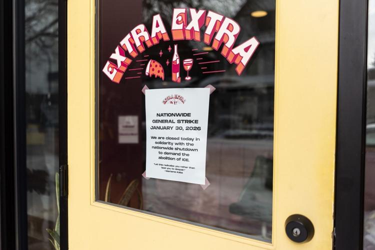 Local businesses closed today in support of general strike against ICE (copy)