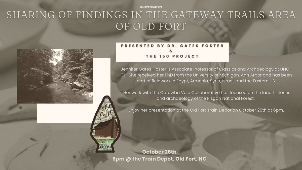 150th Project in Old Fort to present archaeologist’s findings