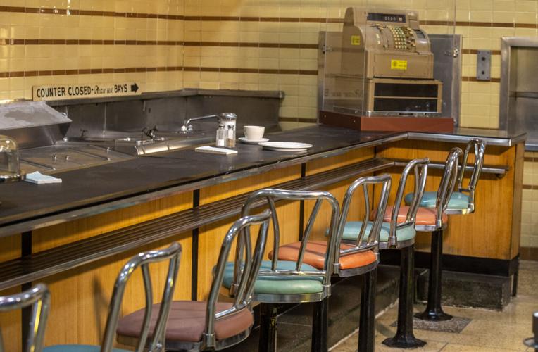Historic Woolworth lunch counter in Greensboro