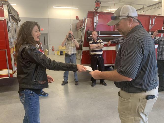 Helping the helpers: Crooked Creek FD receives donation from Firewise Community (copy)