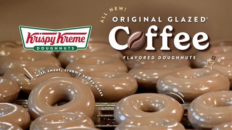 Krispy Kreme has unveiled a new Original Glazed Coffee Flavored Doughnut in honor of National Coffee Day.