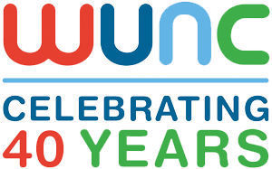 WUNC radio 91.5 logo