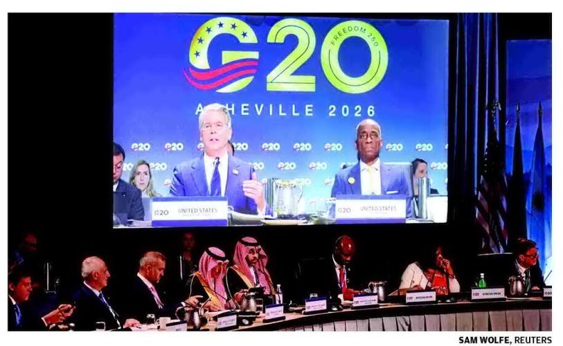 US URGES G20 TO CUT TRADE IMBALANCES