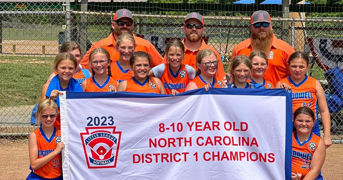 McDowell 810 Little League softball AllStars headed to states
