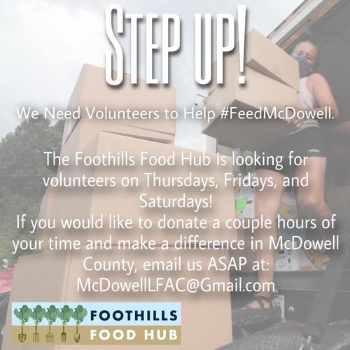 Getting Through This Together: Food Hub asks for more volunteers