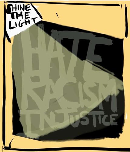 Vigils in Marion, Old Fort seeks to shine a light on hate, racism, injustice