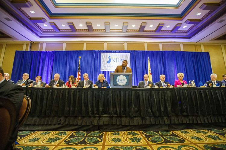 Gov. Phil Murphy appeared at the NJLM conference