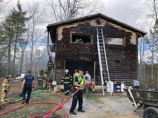 Woodlawn home of firefighter, paramedic burns Tuesday