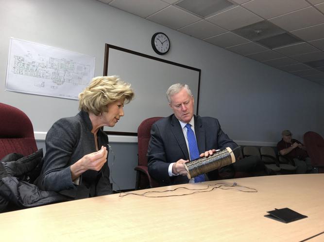 U.S. Rep. Meadows tours Coats North America plant