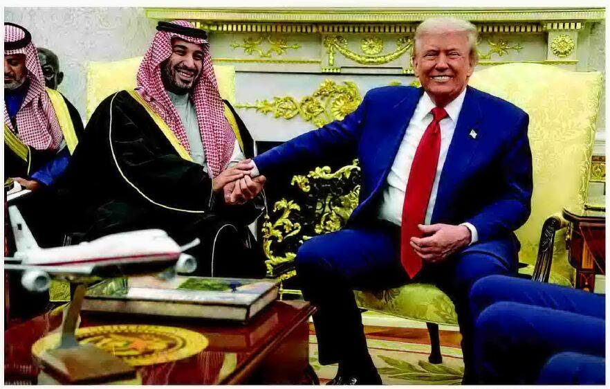 WHITE HOUSE WELCOMES SAUDI ARABIA'S CROWN PRINCE