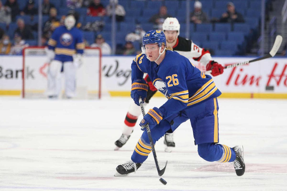 Sabres Devils first