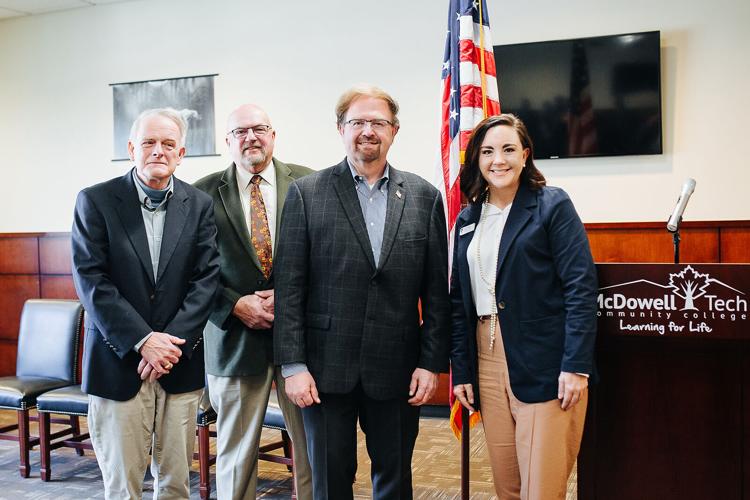 U.S. Rep. Chuck Edwards visits McDowell County